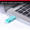 SanDisk Ultra Dual Drive Go 256GB USB 3.0 Type C Pen Drive for Mobile Mint Green