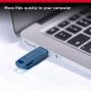 SanDisk Ultra Dual Drive Go USB Type C Pendrive for Mobile, Navy Blue, 64GB