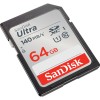 SanDisk Ultra UHS I 64GB SD Card 140MB/s for DSLR and Mirrorless Cameras SDSDUNB-064G-GN6IN