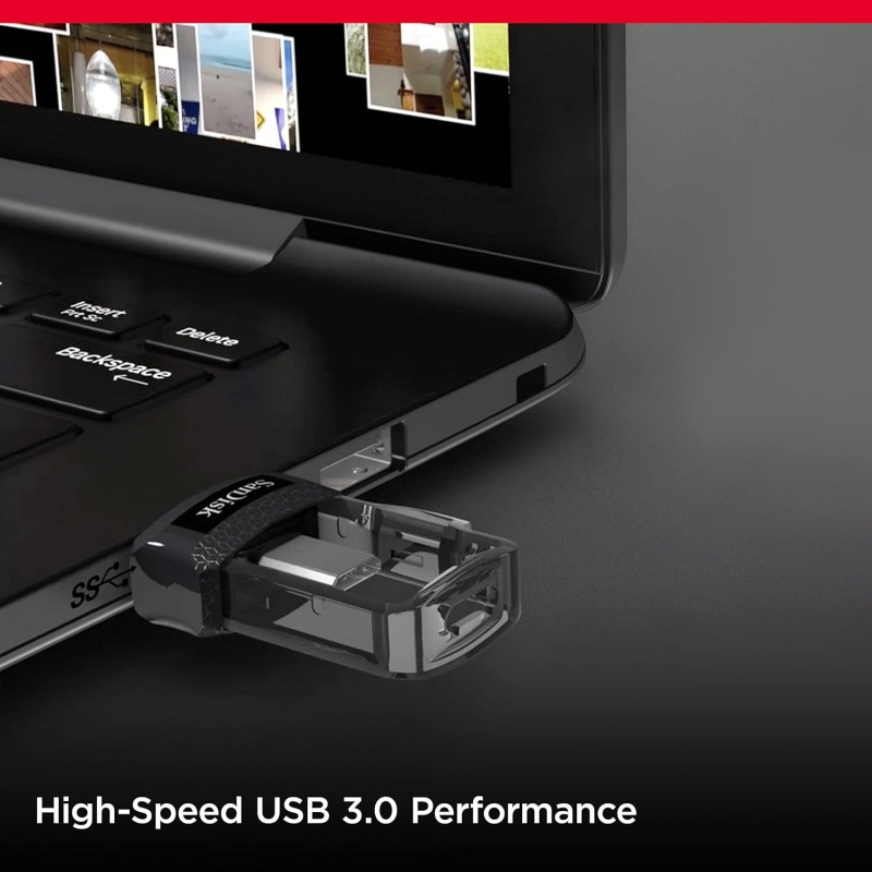 SanDisk Ultra USB 3.0 256 GB Pen Drive (SDDD3-256G-G46, Black, Silver)