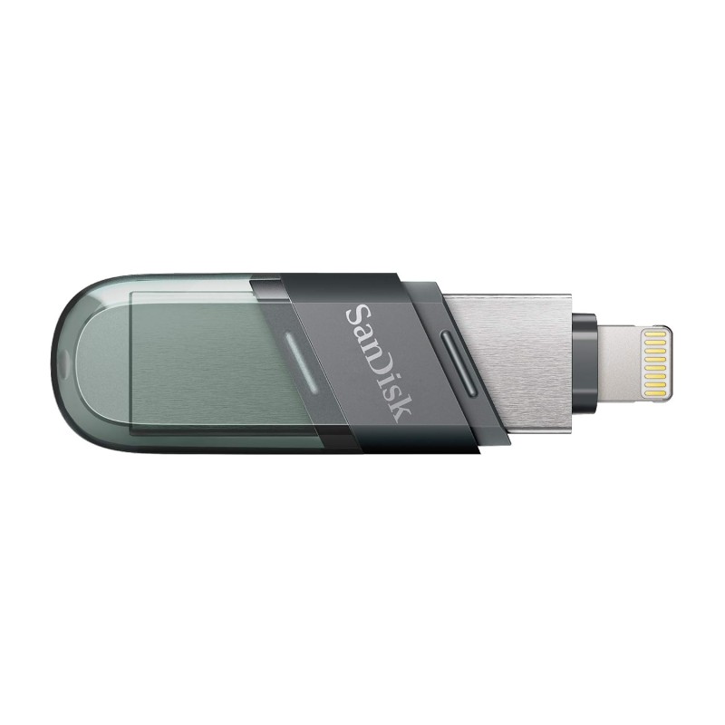 SanDisk iXpand Flash Drive Flip USB 3.0/USB 3.1 Gen 1 256GB for iOS and Windows.
