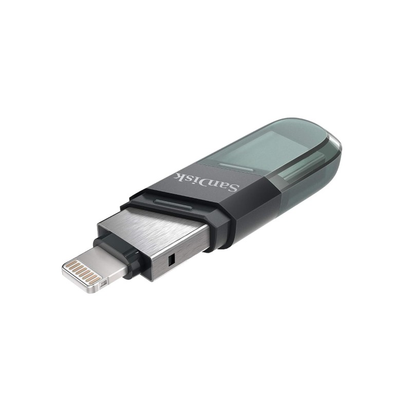 SanDisk iXpand Flash Drive Flip USB 3.0/USB 3.1 Gen 1 256GB for iOS and Windows.