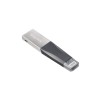 SanDisk iXpand Mini Flash Drive 128 GB OTG Drive Compatible with Desktop Computer, Tablet, Mobile, Laptop USB 3.0, Lightning Metal