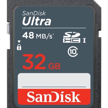 Sandisk 32GB SD Class 10 SDHC Flash Memory Card (sdsdunb-032g-gn3in)
