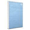 Seagate One Touch 1TB External HDD with Password Protection Light Blue, for Windows and Mac, with 3 Yr Data Recovery Services, (STKY1000402)