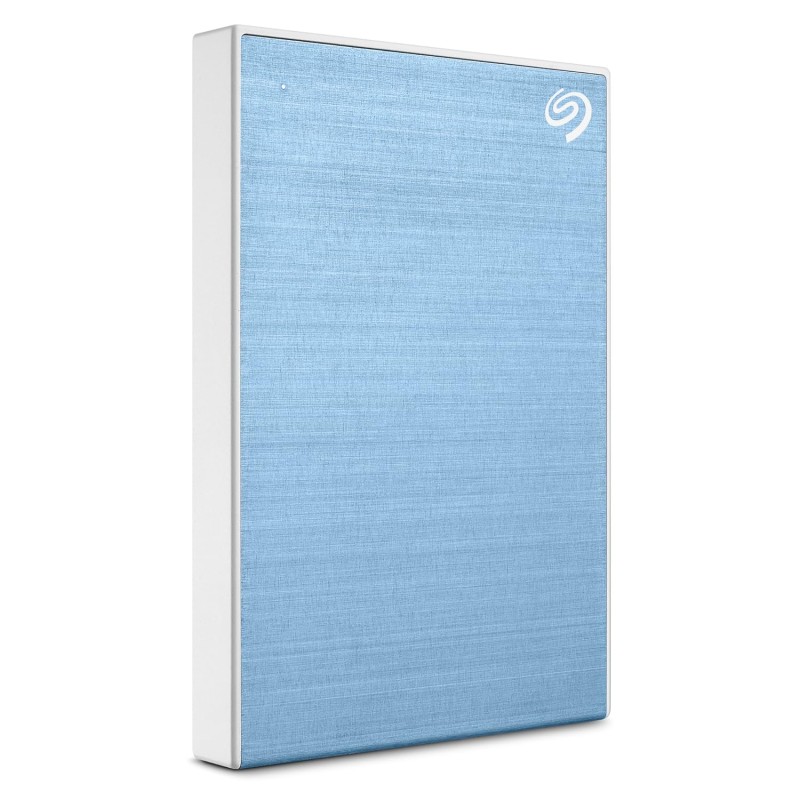 Seagate One Touch 1TB External HDD with Password Protection Light Blue, for Windows and Mac, with 3 Yr Data Recovery Services, (STKY1000402)