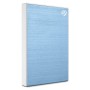 Seagate One Touch 1TB External HDD with Password Protection Light Blue, for Windows and Mac, with 3 Yr Data Recovery Services, (STKY1000402)