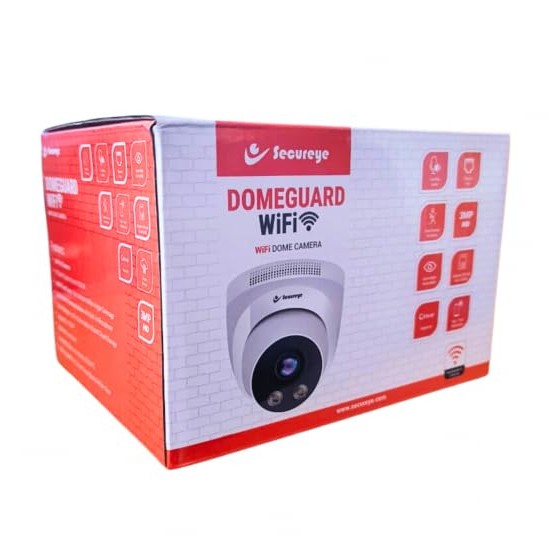 Secureye Dome Guard 4G Dome Camera – Smart Security Camera 4G 3mp CCTV Dome Camera for Home