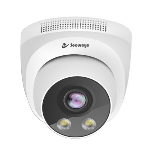 Secureye Dome Guard 4G Dome Camera – Smart Security Camera 4G 3mp CCTV Dome Camera for Home