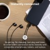 Sennheiser CX 80U Wired in-Ear Earphones with in-Line Microphone, One Button Smart Control Black
