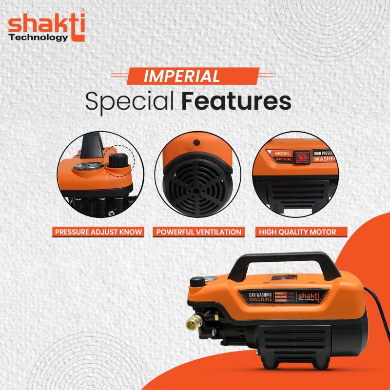 Shakti Technology Imperial High Pressure Car Washer Machine 2200 Watts