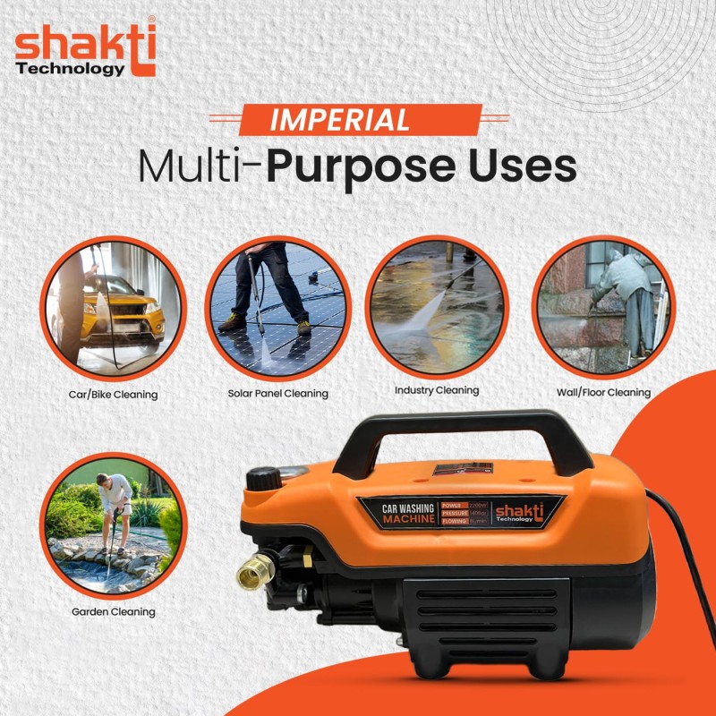 Shakti Technology Imperial High Pressure Car Washer Machine 2200 Watts