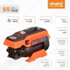 Shakti Technology S5 High Pressure Car Washer Machine 1900 Watts, Pressure 125 Bar, 8L/Min Flow Rate and 10 Meter