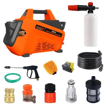 Shakti Technology S7 Pro High Pressure Car Washer Machine with Copper Winding 2100 Watts and Pressure 130 Bar
