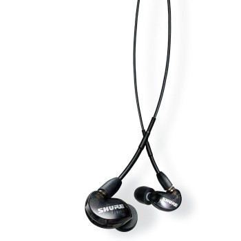 Shure AONIC 215 Wired in Ear Earphones with Mic (Black)