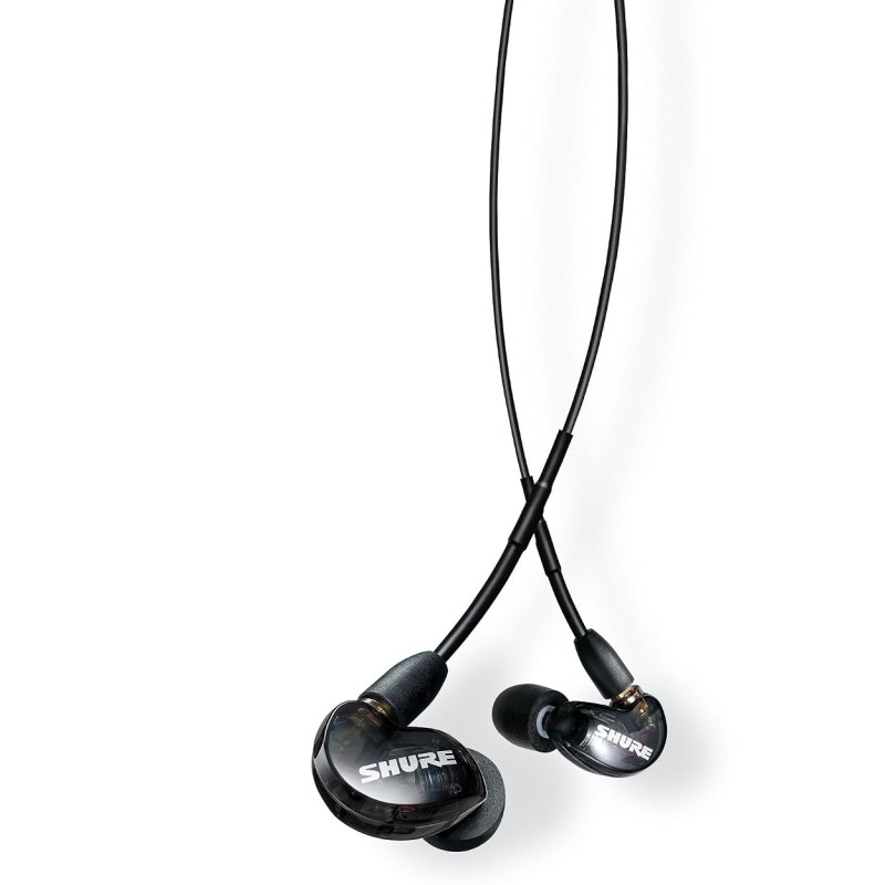 Shure AONIC 215 Wired in Ear Earphones with Mic (Black)