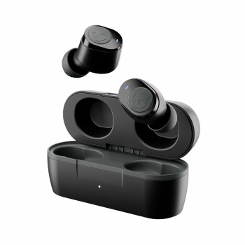 Skullcandy Jib True 2 in-Ear Wireless Earbuds, 32 Hr Battery, Noise-Isolating Fit, IPX4, Work with Android and iOS-Black