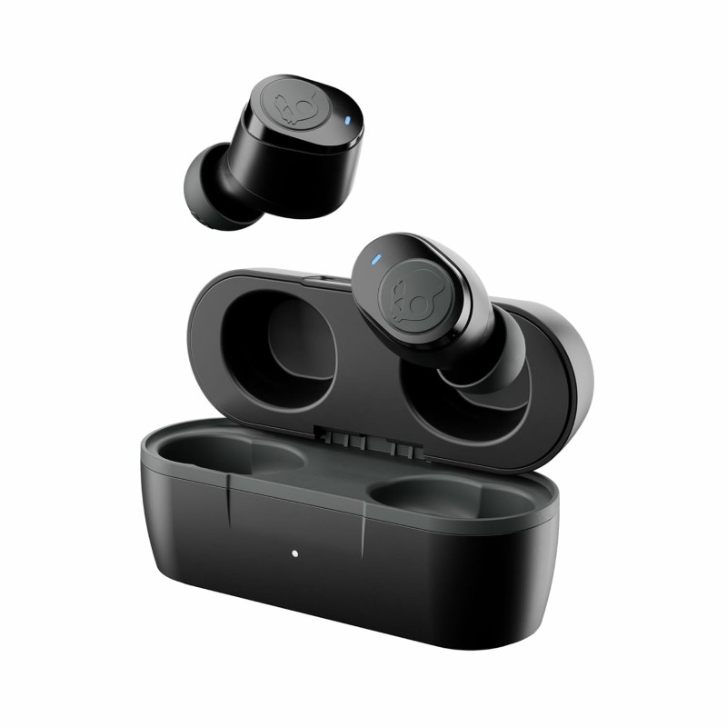 Skullcandy Jib True 2 in-Ear Wireless Earbuds, 32 Hr Battery, Noise-Isolating Fit, IPX4, Work with Android and iOS-Black