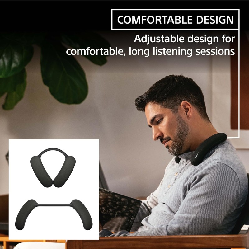 Sony BRAVIA Theater U Wireless Wearable TV Speaker with Dolby Atmos & Bluetooth, Personalized Home