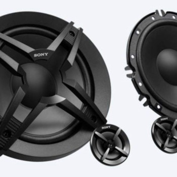 Sony Car Speaker XS-FB162E 16 cm (6.5 inch) 2-Way Coaxial Speakers (Black), Peak Power - 260W, RMS POWER - 45W, RATED POWER - 40W