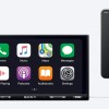 Sony Combo of XAV-AX5500 6.95 CarPlay/Android Auto Car Media Receiver with Bluetooth and 8 LED Car Reverse Camera