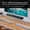 Sony HT-S100F 2.0 Ch Dolby Audio Soundbar with Bass Reflex Speaker for deep Bass, Bluetooth Wireless Audio