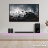 Sony HT-S20R Real 5.1ch Dolby Digital Soundbar for TV with subwoofer and Compact Rear Speakers, 5.1ch Home Theatre System