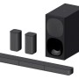 Sony HT-S20R Real 5.1ch Dolby Digital Soundbar for TV with subwoofer and Compact Rear Speakers, 5.1ch Home Theatre System