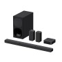 Sony HT-S40R Real 5.1ch Dolby Audio Soundbar for TV with Subwoofer & Wireless Rear Speakers, 5.1ch Home Theatre System