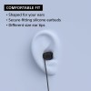 Sony IER-EX15C USB-C Plug, Wired in-Ear Headphones with Mic, Pink