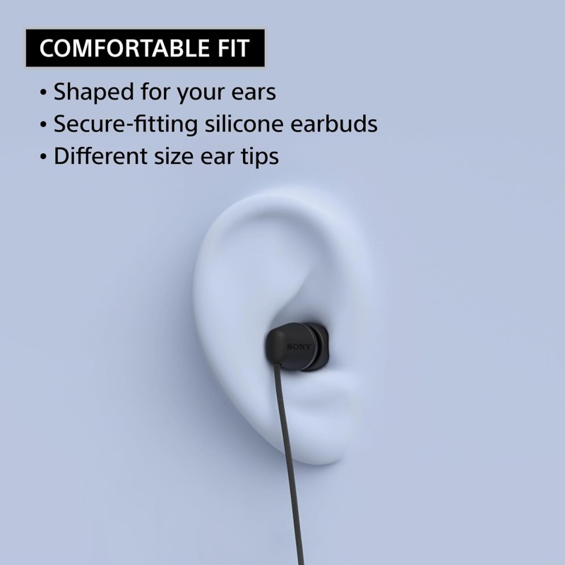 Sony IER-EX15C USB-C Plug, Wired in-Ear Headphones with Mic, Pink