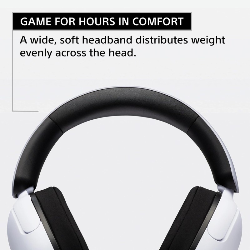 Sony INZONE H3, MDR-G300 Wired Gaming Headset, Over-Ear Headphones with 360 Spatial Soun (White)