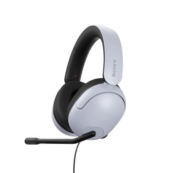 Sony INZONE H3, MDR-G300 Wired Gaming Headset, Over-Ear Headphones with 360 Spatial Soun (White)