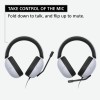 Sony INZONE H3, MDR-G300 Wired Gaming Headset, Over-Ear Headphones with 360 Spatial Sound, USB Wired Over-Ear Professional + USB Connector, flip to Mute mic, App Support & PC Compatible (White)