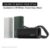 Sony New ULT Field 3 Wireless Bluetooth Speaker, 24hrs Playtime, Massive Bass, Hands Free Calling, Shoulder Strap, IP67 Water, Dust & Rustproof, Quick Charging-White