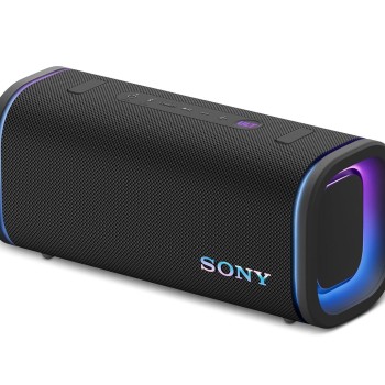 Sony New ULT Field 5 Wireless Bluetooth Speaker, 25hrs Playtime, Massive Bass, Shoulder Strap, Built in Power Bank, IP67 Water Black