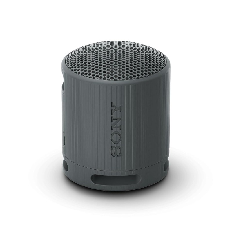 Sony SRS-XB100 Wireless Bluetooth Portable Lightweight Super-Compact Travel Speaker, Extra-Durable IP67 Waterproof-Black
