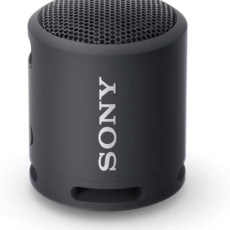 Sony Srs-Xb13 Wireless Extra Bass Portable Compact Bluetooth Speaker with 16 Hours Battery Life, Type-C, Ip67 Waterproof, Dustproof, with Mic, Loud Audio for Phone Calls/Work from Home (Black), Small