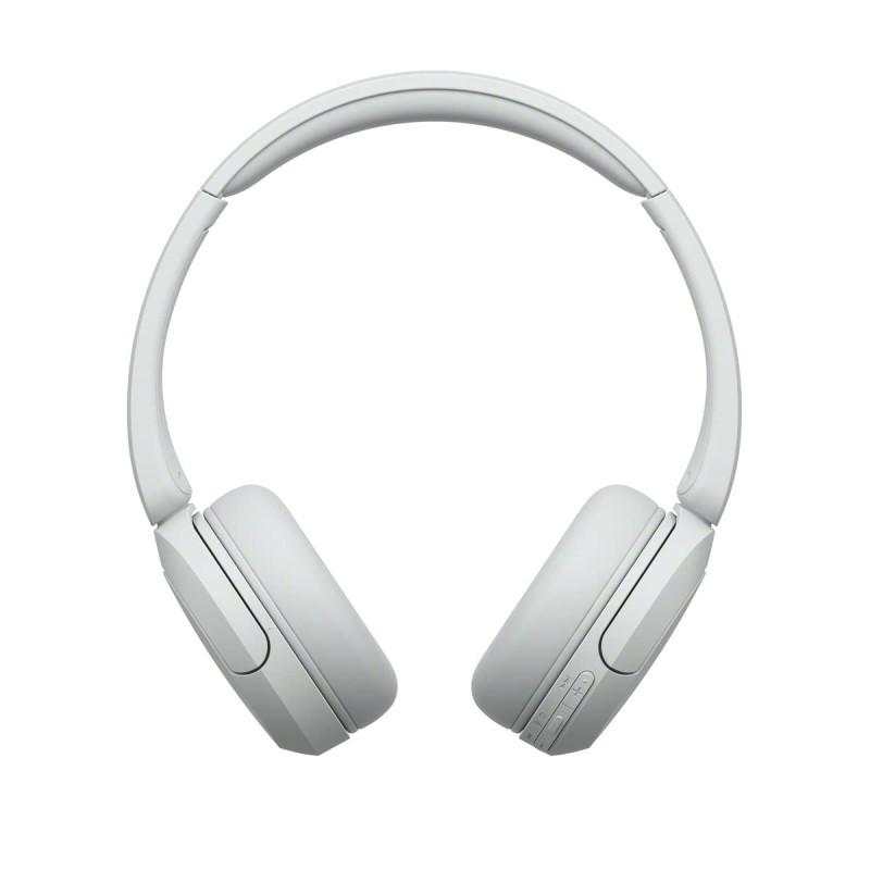 Sony WH-CH520 Wireless Bluetooth Headphones On Ear with Mic, Up to 50Hrs Battery, Quick Charge, DSEE Upscale, Multipoint Connectivity, Voice Assistant, Customized EQ-White
