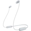 Sony WI-C100 Wireless Headphones with Customizable Equalizer for Deep Bass & 25 Hrs Battery (White)