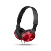 Sony ZX Series MDR-ZX310AP Headband Stereo Headset -Red