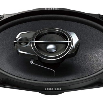 Sound Boss Performance Auditor New Gold Series SB-6979 6x9 3-Way 480W Co-Axial Car Speakers