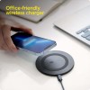 Spigen Wireless Charger 15w, for iPhone 17/16/15/14/13/12 (PF2104) - Black
