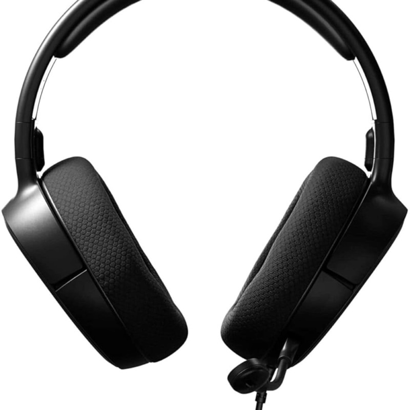Steelseries Arctis 1 Wired Over Ear Gaming Headphones with Mic - Detachable Clearcast Lightweight Steel-Reinforced Headband for Pc, Ps5, Ps4, Xbox Series X|S, Xbox One, Mobile Gaming (Black)