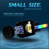 Stone S20 12W Handy Speaker with TWS Function, up to 7Hrs Playback, RGB, Deep Bass, Bluetooth 5.4 - Lite Grey