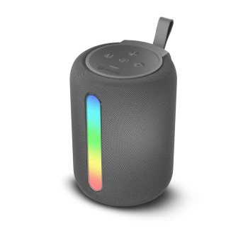 Stone S20 12W Handy Speaker with TWS Function, up to 7Hrs Playback, RGB, Deep Bass, Bluetooth 5.4 - Lite Grey