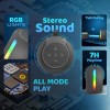 Stone S20 12W Handy Speaker with TWS Function, up to 7Hrs Playback, RGB, Deep Bass, Bluetooth 5.4 - Lite Grey