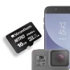 Strontium Nitro 16GB Micro SDHC Memory Card 85MB/s UHS-I U1 Class 10 High Speed for Smartphones Tablets Drones Action Cams (SRN16GTFU1QR)
