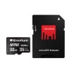 Strontium Nitro 32GB Micro SDHC Memory Card 85MB/s UHS-I U1 Class 10 w/Adapter High Speed (SRN32GTFU1QA)