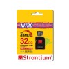 Strontium Nitro 32GB Micro SDHC Memory Card 85MB/s UHS-I U1 Class 10 w/Adapter High Speed (SRN32GTFU1QA)
